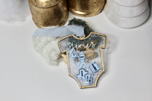 Load image into Gallery viewer, Baby's First Christmas Ornament Onesie
