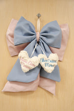 Load image into Gallery viewer, Hospital Door Baby Double Bow