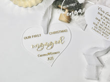 Load image into Gallery viewer, Wedding/Engagement Ornament