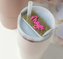 Load image into Gallery viewer, Valentine Collection Stanley Name Toppers