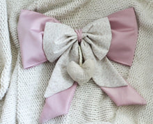 Load image into Gallery viewer, Hospital Door Baby Double Bow