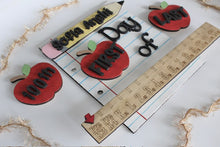Load image into Gallery viewer, Back to School Interchangeable Apples Sign