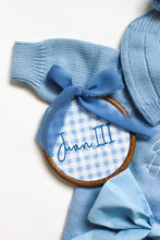 Load image into Gallery viewer, Embroidered Baby Announcement