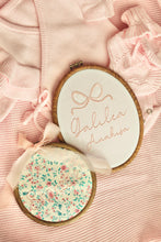 Load image into Gallery viewer, Embroidered Baby Announcement