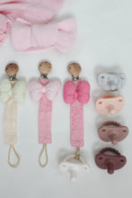 Load image into Gallery viewer, Bow Pacifier Clip