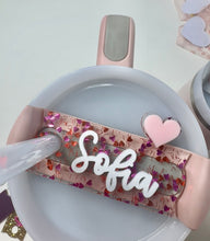 Load image into Gallery viewer, Valentine Collection Stanley Name Toppers