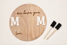 Load image into Gallery viewer, Handprint Wooden Mom Gifts