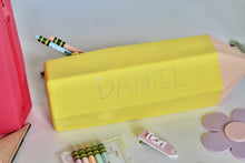 Load image into Gallery viewer, Personalized Silicone Pencil Pouch