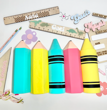 Load image into Gallery viewer, Personalized Silicone Pencil Pouch
