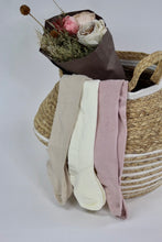 Load image into Gallery viewer, Organic Cotton Knitted Baby Girl Footie Pants
