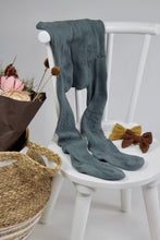 Load image into Gallery viewer, Organic Cotton Knitted Baby Girl Footie Pants