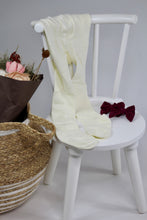 Load image into Gallery viewer, Organic Cotton Knitted Baby Girl Footie Pants