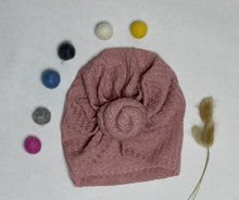 Load image into Gallery viewer, Knotted Waffle Knit Turban