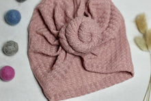 Load image into Gallery viewer, Knotted Waffle Knit Turban