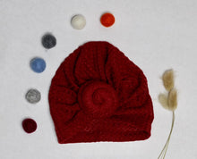 Load image into Gallery viewer, Knotted Waffle Knit Turban
