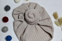 Load image into Gallery viewer, Knotted Waffle Knit Turban