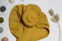 Load image into Gallery viewer, Knotted Waffle Knit Turban