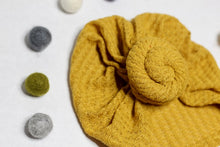 Load image into Gallery viewer, Knotted Waffle Knit Turban