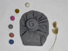 Load image into Gallery viewer, Knotted Waffle Knit Turban