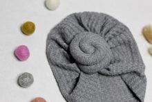 Load image into Gallery viewer, Knotted Waffle Knit Turban