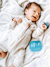 Load image into Gallery viewer, Acrylic Milestones in Brushed Color 1 month - 1 year