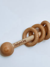 Load image into Gallery viewer, The Wooden Babe Rattle