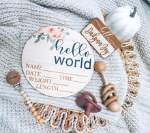 Load image into Gallery viewer, The Wooden Babe Rattle