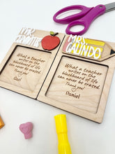 Load image into Gallery viewer, Sticky Note Wooden Holder