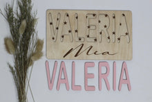 Load image into Gallery viewer, Wooden/Acrylic Name Puzzles