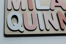 Load image into Gallery viewer, Wooden/Acrylic Name Puzzles