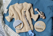 Load image into Gallery viewer, Wood and Acrylic Milestones 1 month - 1 year