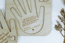 Load image into Gallery viewer, Wooden Godparent Proposal Question