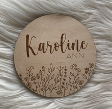 Load image into Gallery viewer, Welcome Rounds Babe Announcement