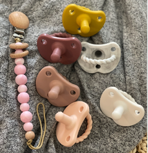 Load image into Gallery viewer, Wooden Pacifier Clip l Variety of Colors l Personalized Option