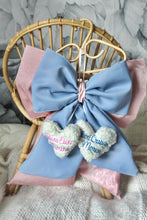 Load image into Gallery viewer, Hospital Door Baby Double Bow
