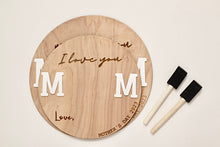 Load image into Gallery viewer, Handprint Wooden Mom Gifts
