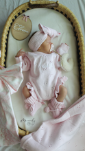 Load image into Gallery viewer, POINTELLE BOW l BLUSH PINK
